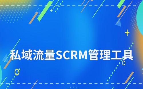 私域流量管理工具SCRM系統如何選